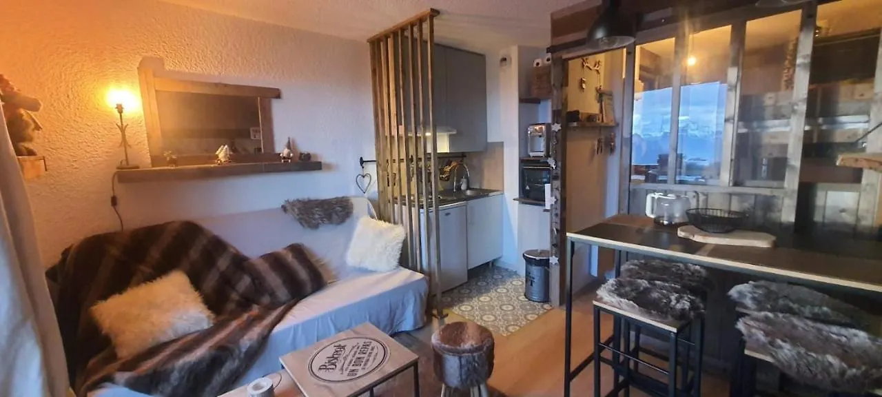 Apartament Studio Montagnard Vue Splendide Alpe D Huez Les Passeaux Alpe d'Huez