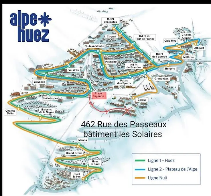 Lejlighed Studio Montagnard Vue Splendide Alpe D Huez Les Passeaux Alpe d'Huez