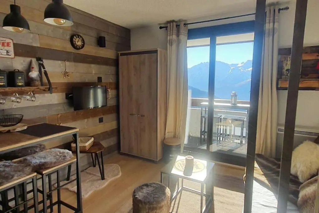 Studio Montagnard Vue Splendide Alpe D Huez Les Passeaux Alpe d'Huez 0*,  France